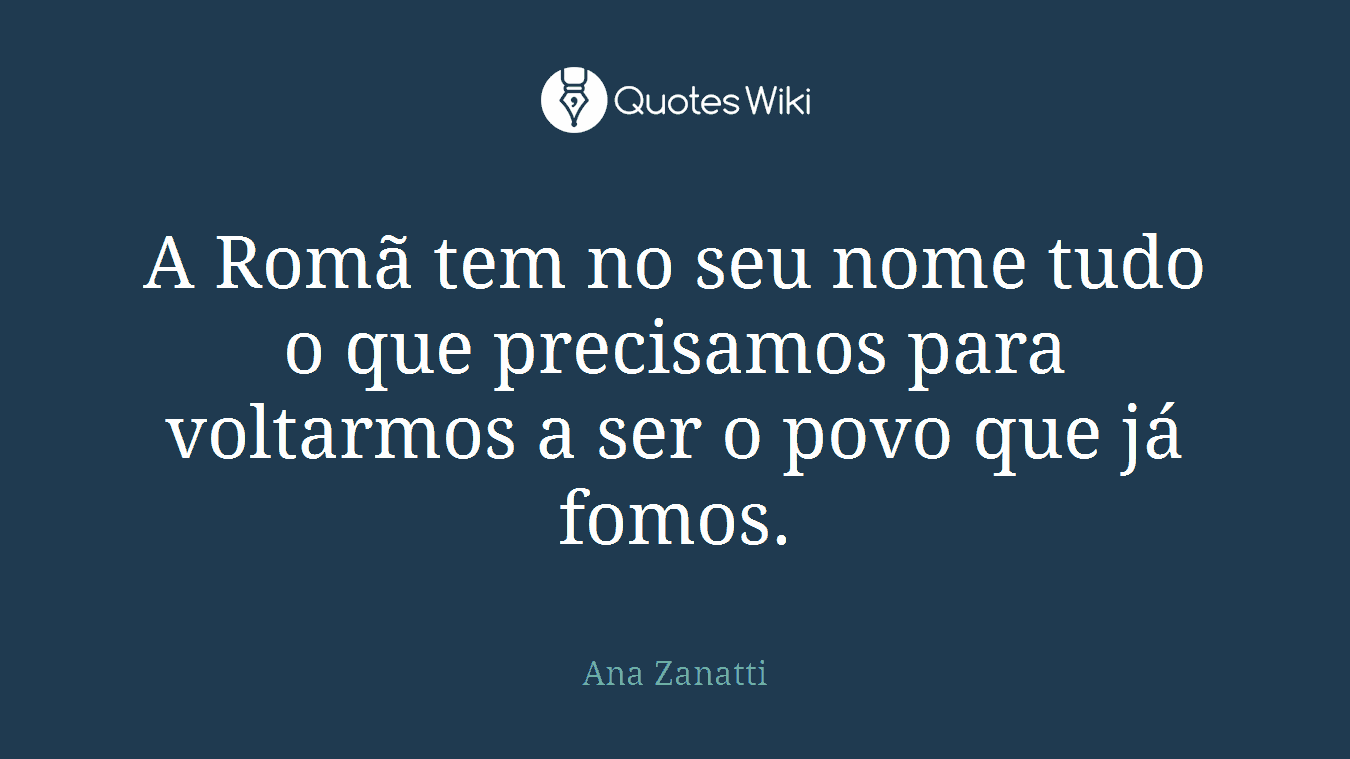 A Romã tem no seu nome tudo o que precisamos para voltarmos a ser o povo que já fomos.