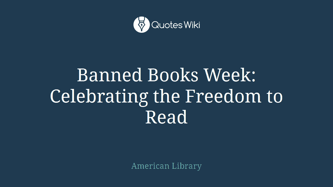 Banned Books Week: Celebrating the Freedom to Read