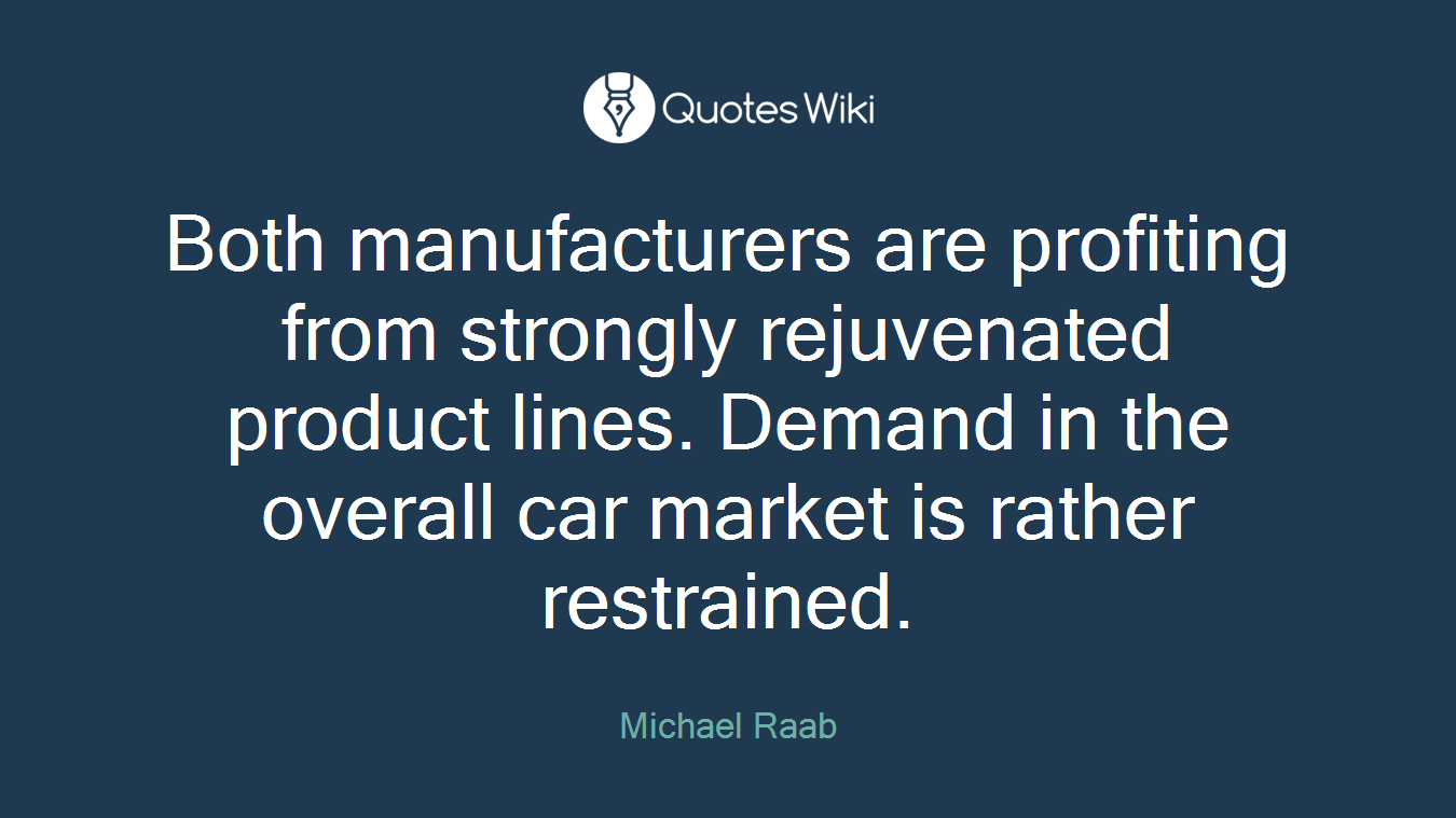 Both manufacturers are profiting from strongly rejuvenated product lines. Demand in the overall car market is rather restrained.