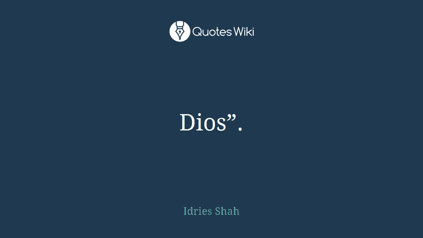 Dios”.