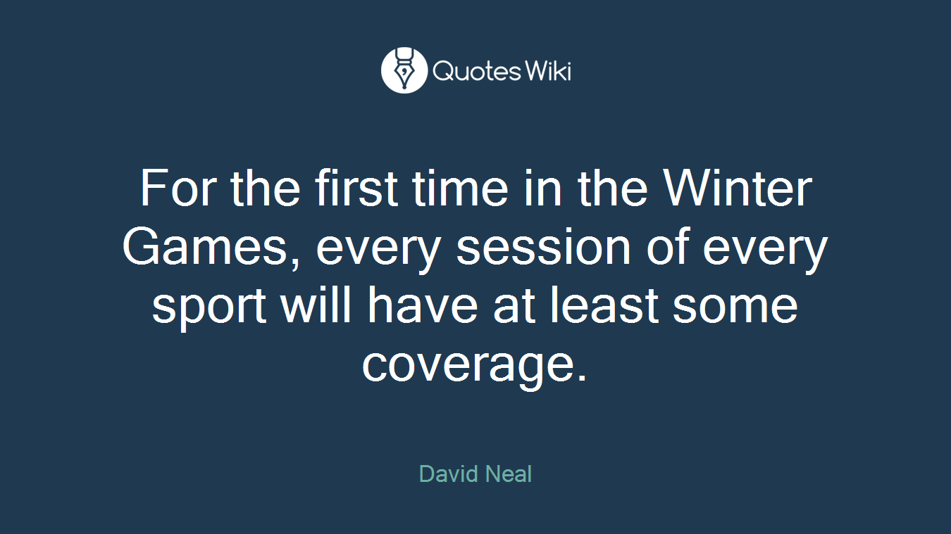 For the first time in the Winter Games, every session of every sport will have at least some coverage.