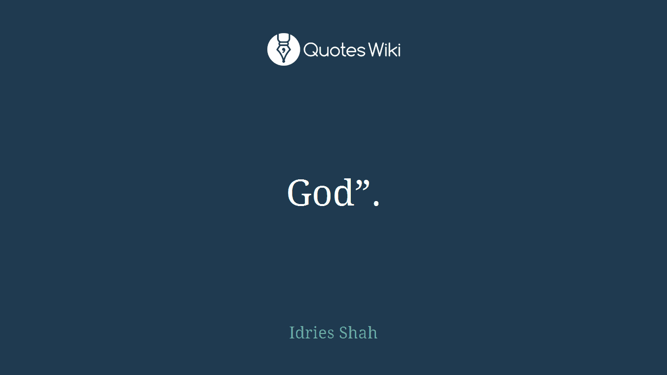God”.
