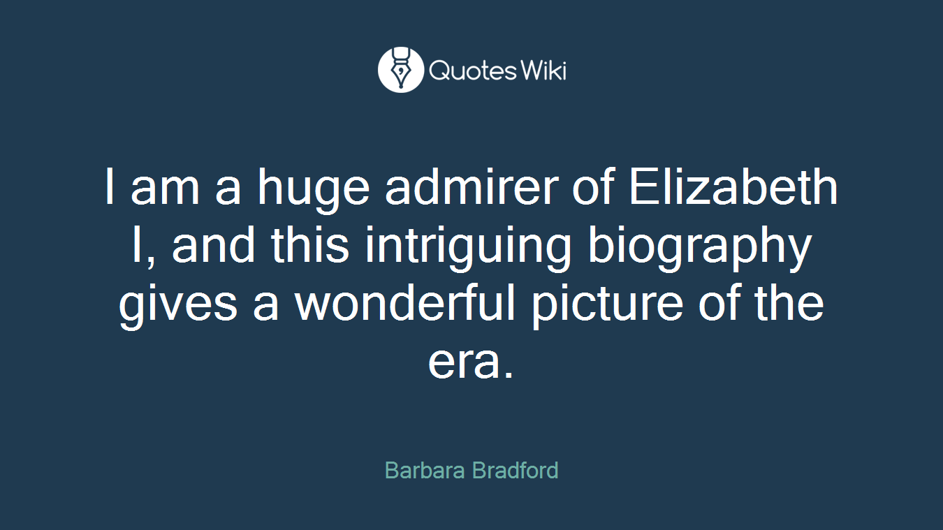 I am a huge admirer of Elizabeth I, and this intriguing biography gives a wonderful picture of the era.