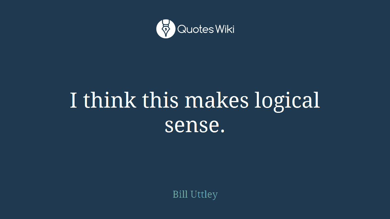 I think this makes logical sense.