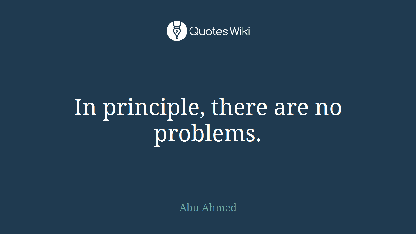 In principle, there are no problems.