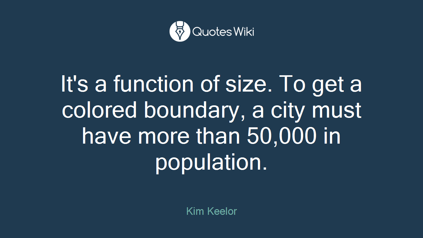 It's a function of size. To get a colored boundary, a city must have more than 50,000 in population.
