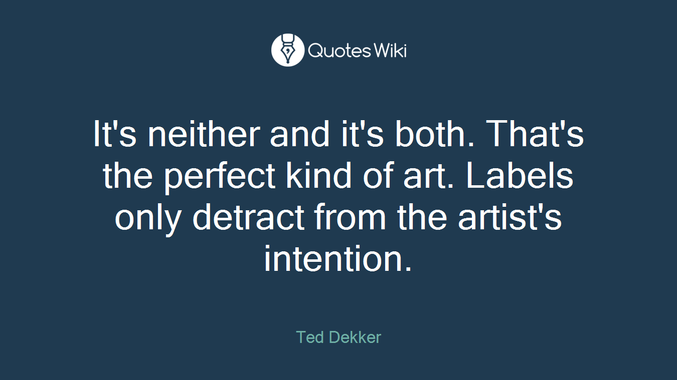 It's neither and it's both. That's the perfect kind of art. Labels only detract from the artist's intention.