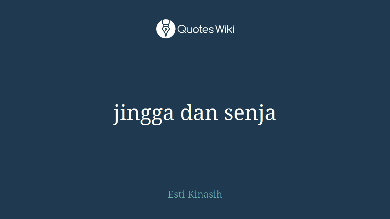 jingga dan senja