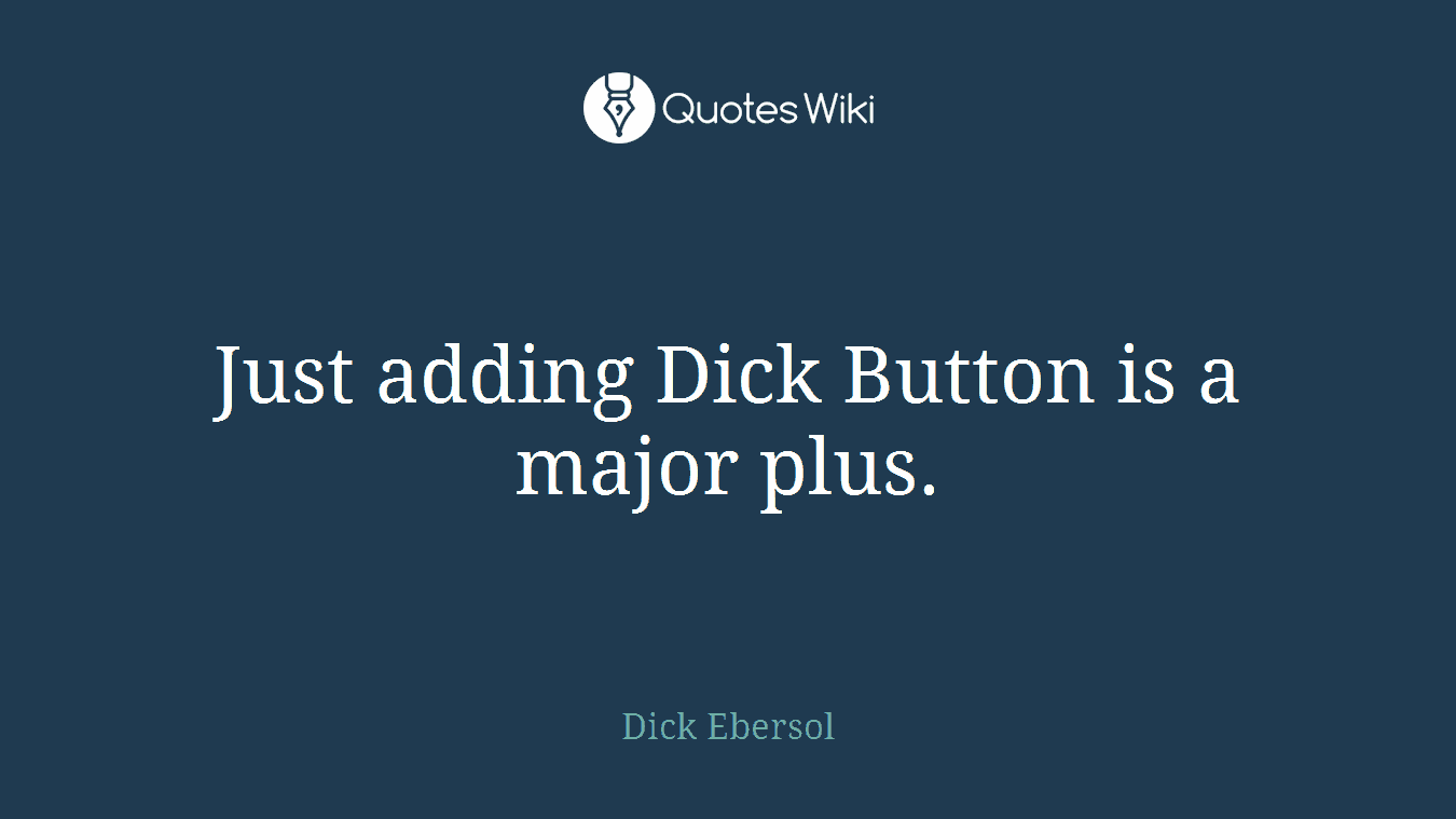 Just adding Dick Button is a major plus.