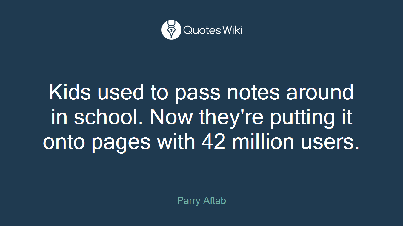 Kids used to pass notes around in school. Now they're putting it onto pages with 42 million users.