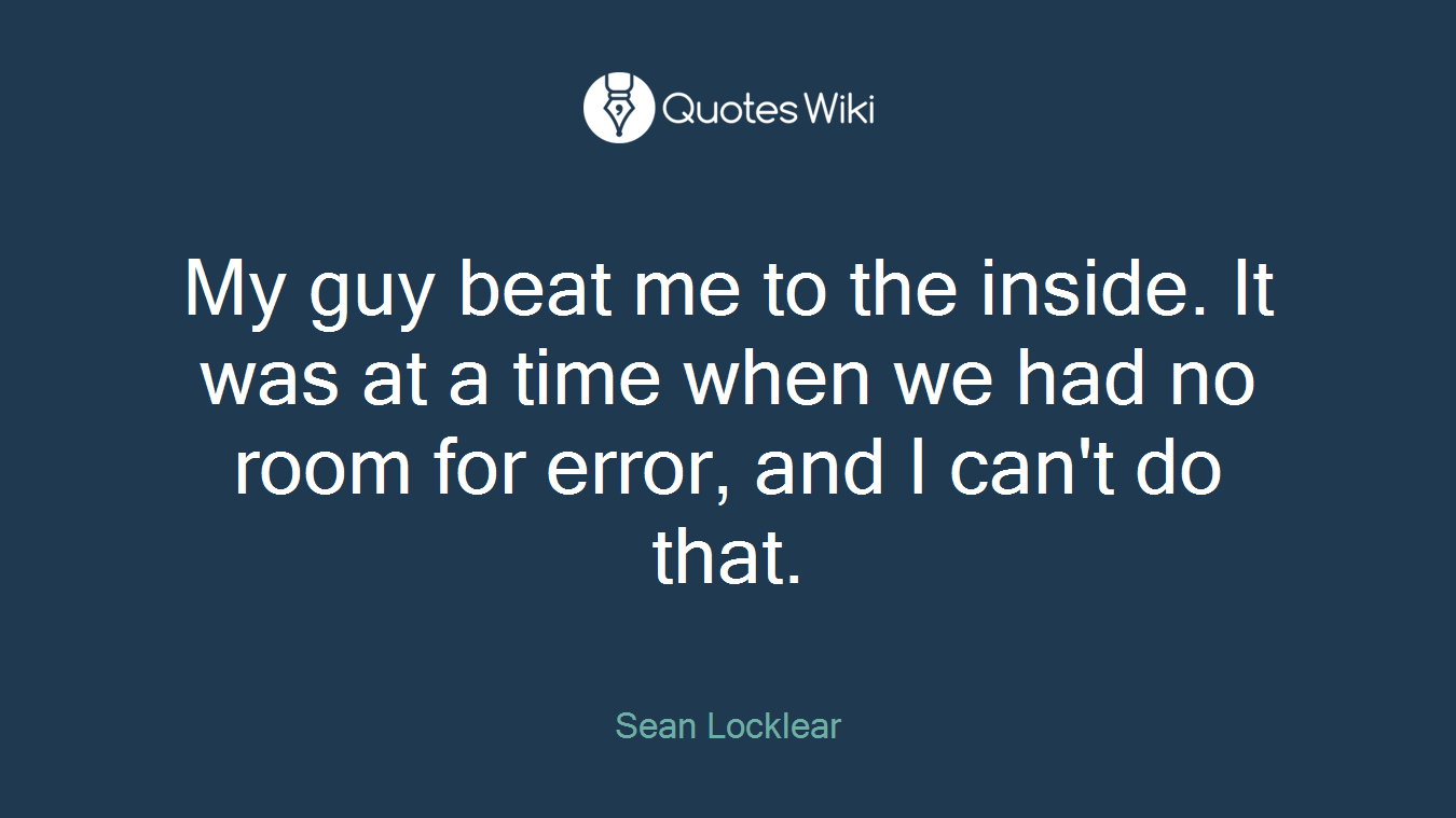My guy beat me to the inside. It was at a time when we had no room for error, and I can't do that.
