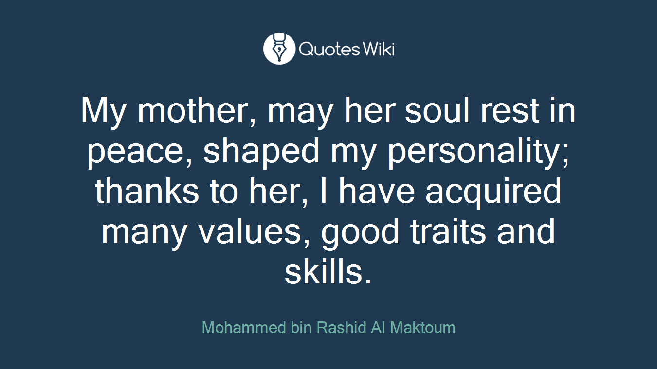 My Mother May Her Soul Rest In Peace Shaped M