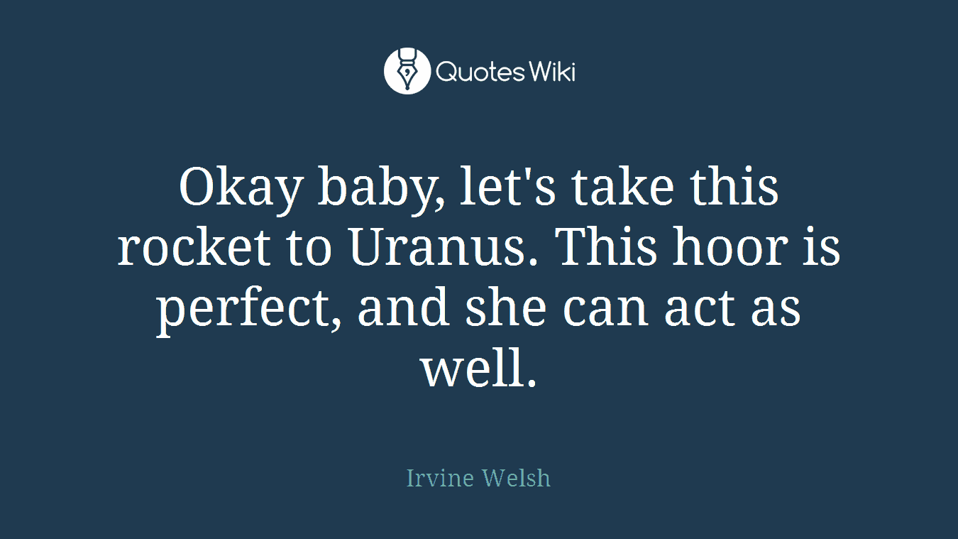 Okay baby, let's take this rocket to Uranus. This hoor is perfect, and she can act as well.
