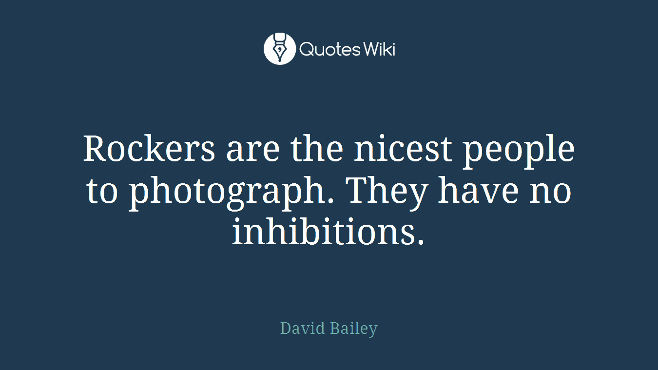 Rockers are the nicest people to photograph. They have no inhibitions.