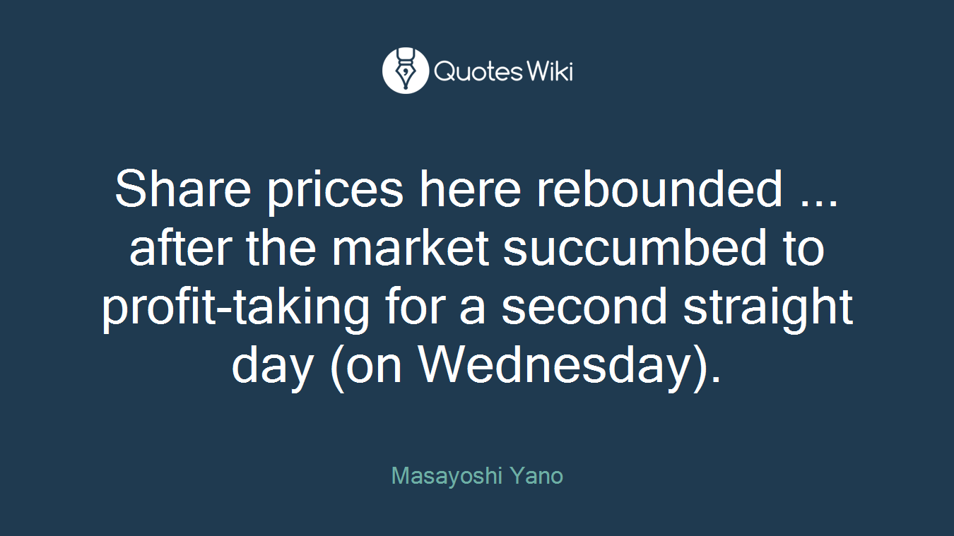 Share prices here rebounded ... after the market succumbed to profit-taking for a second straight day (on Wednesday).