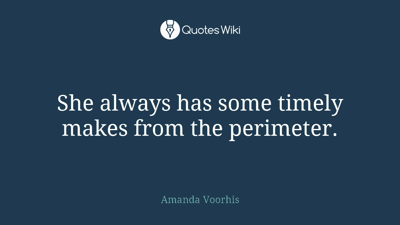 She always has some timely makes from the perimeter.