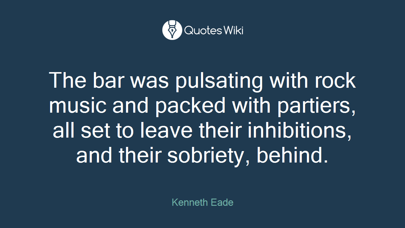 The bar was pulsating with rock music and packed with partiers, all set to leave their inhibitions, and their sobriety, behind.