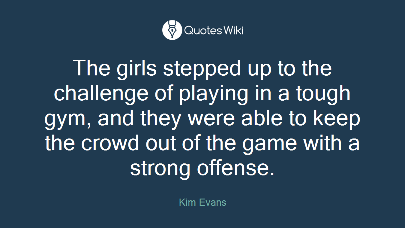 The girls stepped up to the challenge of playing in a tough gym, and they were able to keep the crowd out of the game with a strong offense.