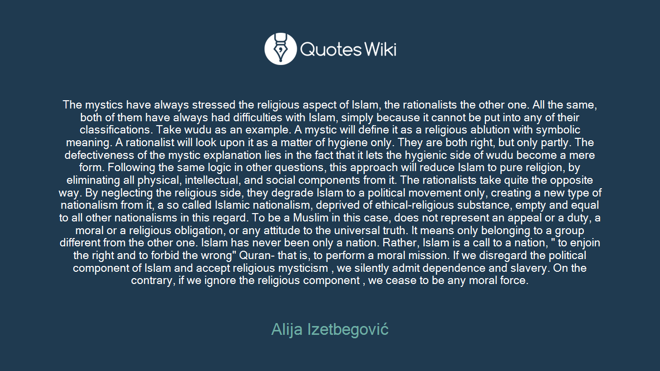 Religious Wikis Examples The mystics have always stressed the religious ...