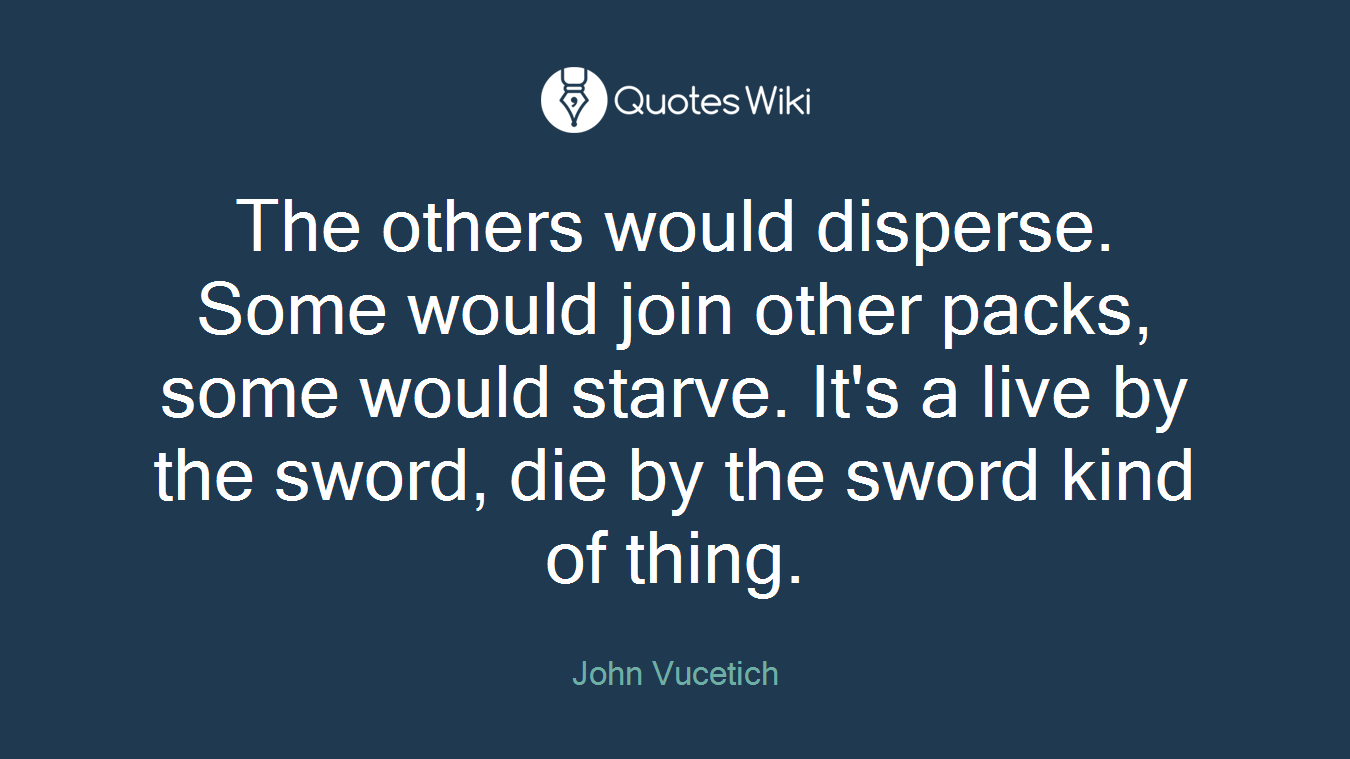 The others would disperse. Some would join other packs, some would starve. It's a live by the sword, die by the sword kind of thing.