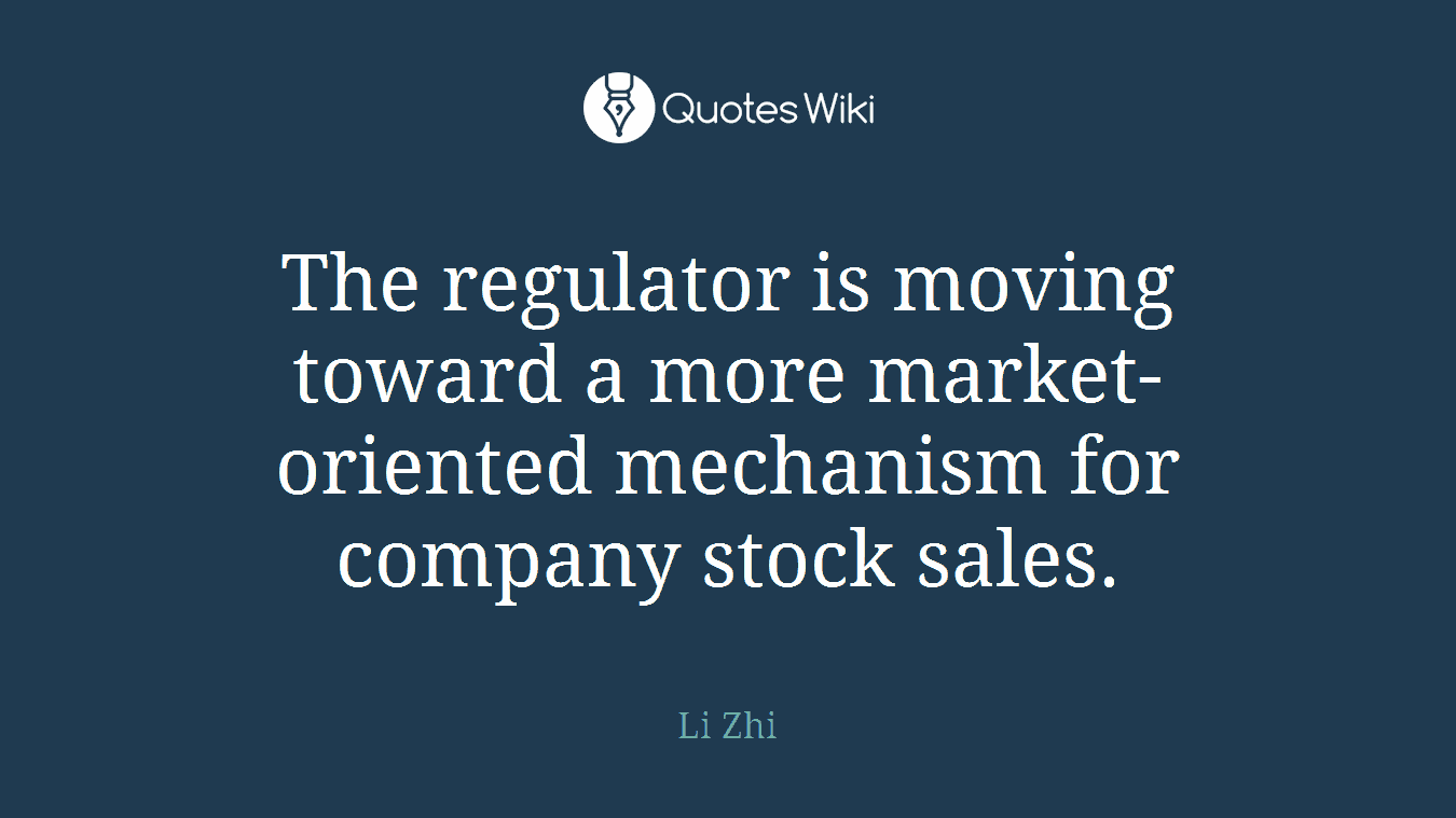 The regulator is moving toward a more market-oriented mechanism for company stock sales.