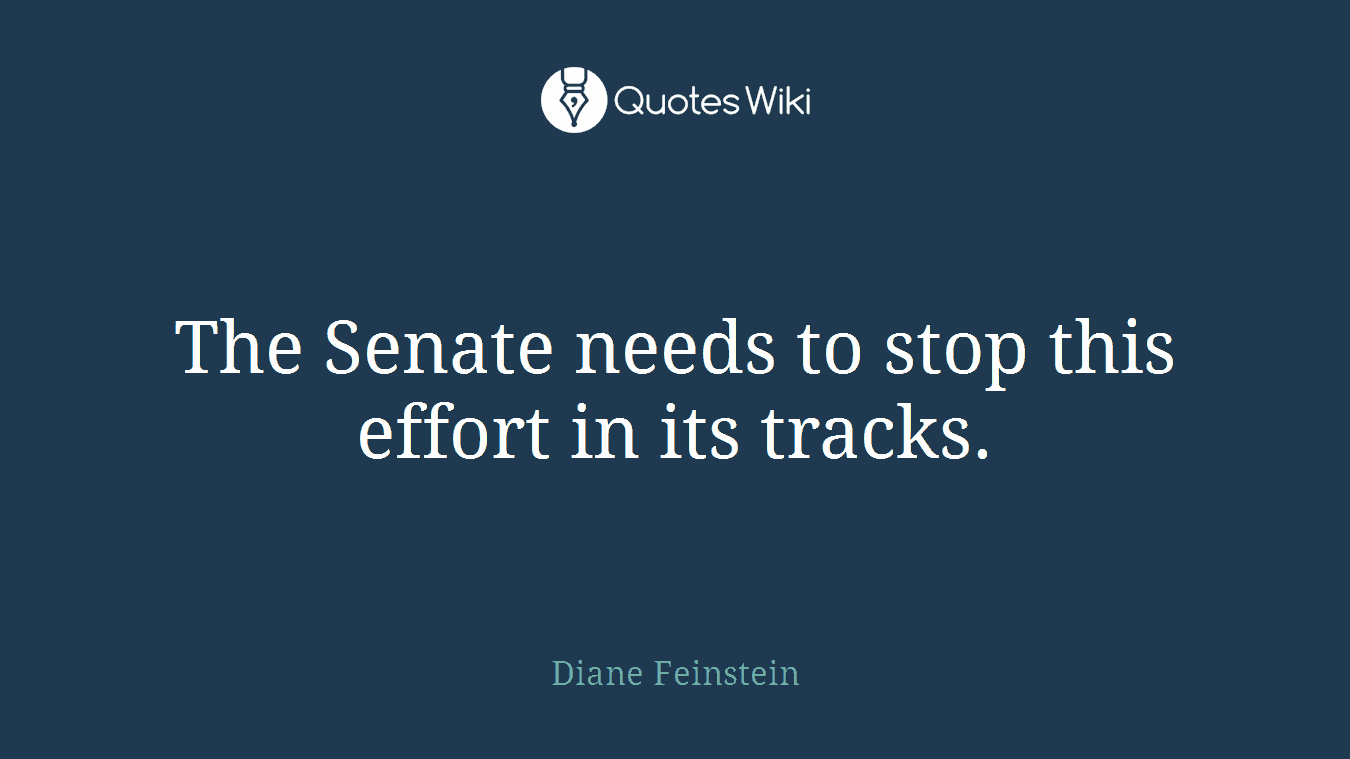 The Senate needs to stop this effort in its tracks.
