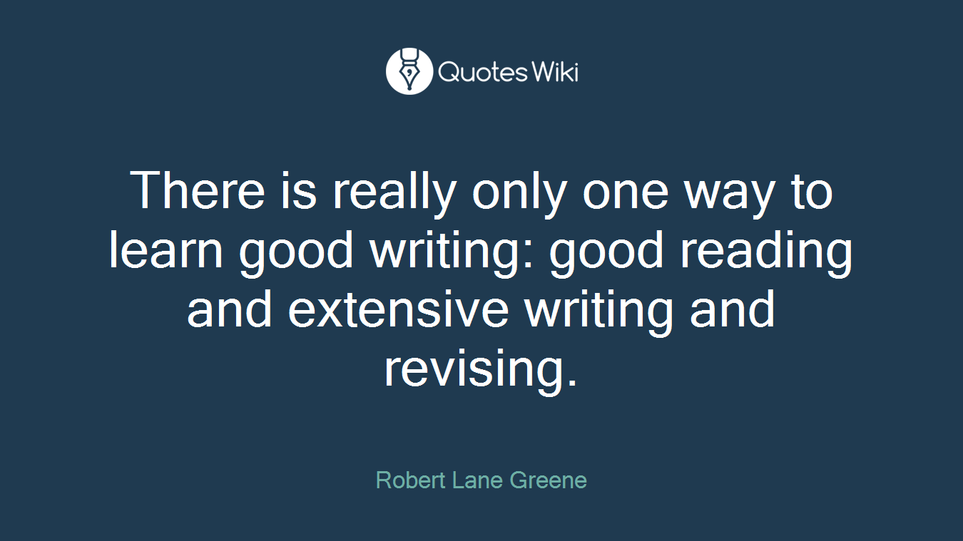 There is really only one way to learn good writing: good reading and extensive writing and revising.