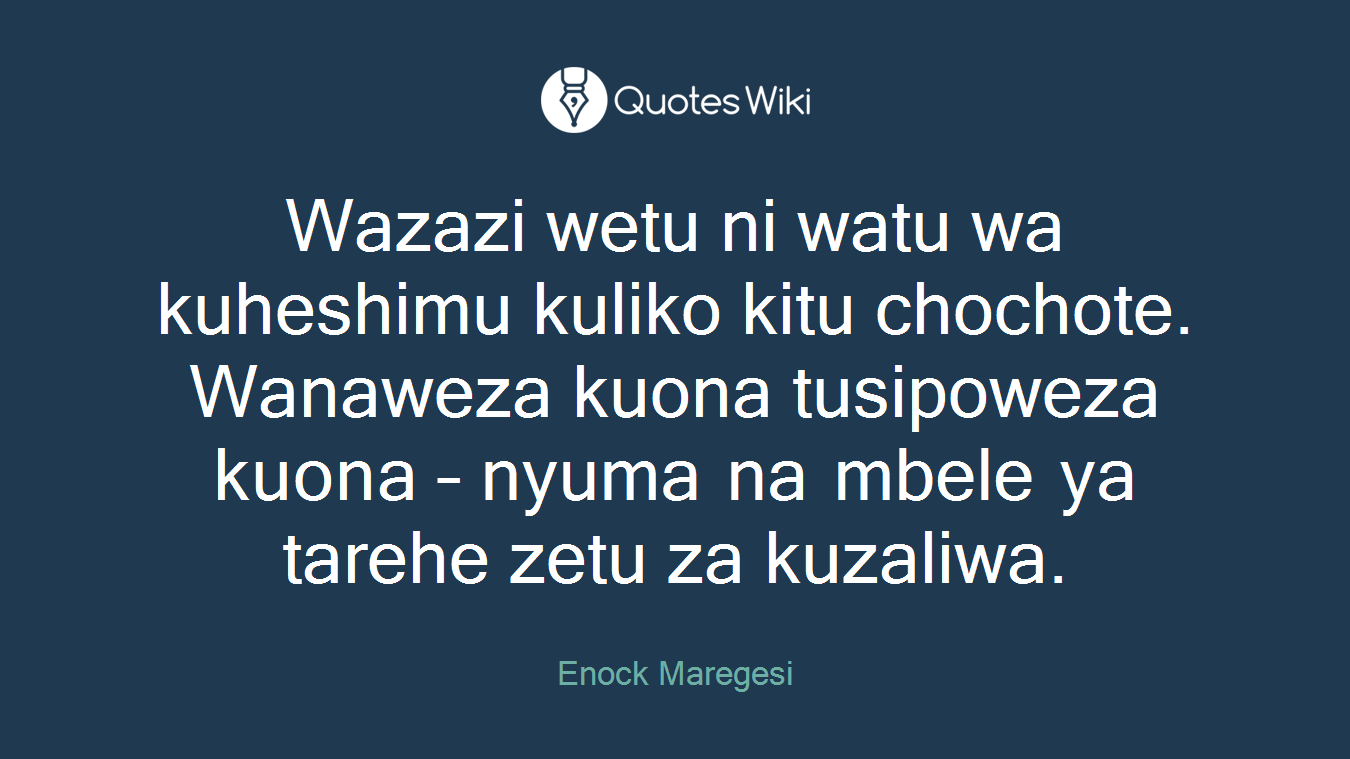 Wazazi wetu ni watu wa kuheshimu kuliko kitu chochote. Wanaweza kuona tusipoweza kuona – nyuma na mbele ya tarehe zetu za kuzaliwa.