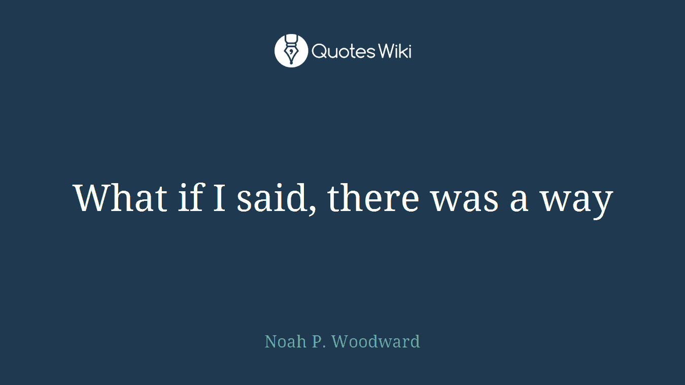 What if I said, there was a way