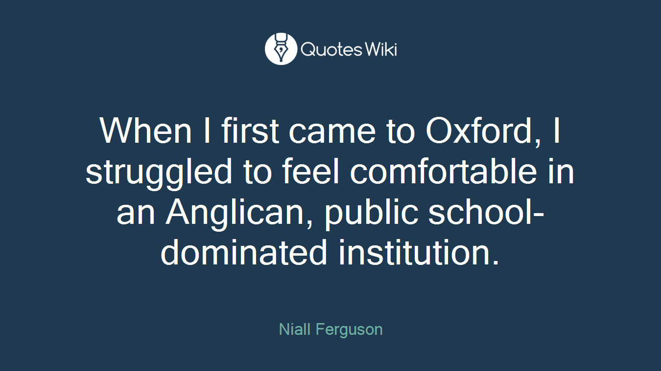 When I first came to Oxford, I struggled to feel comfortable in an Anglican, public school-dominated institution.