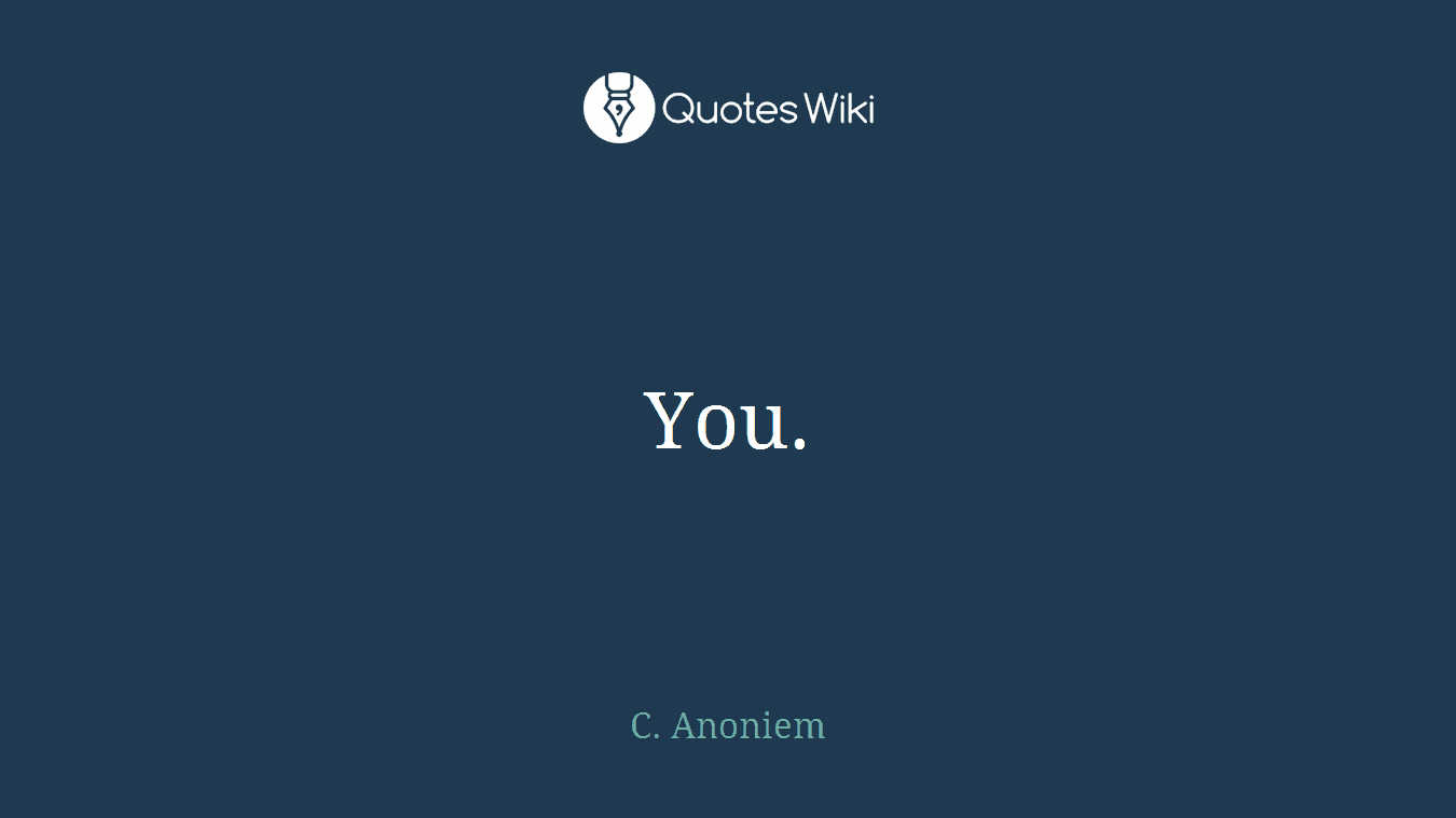 You.