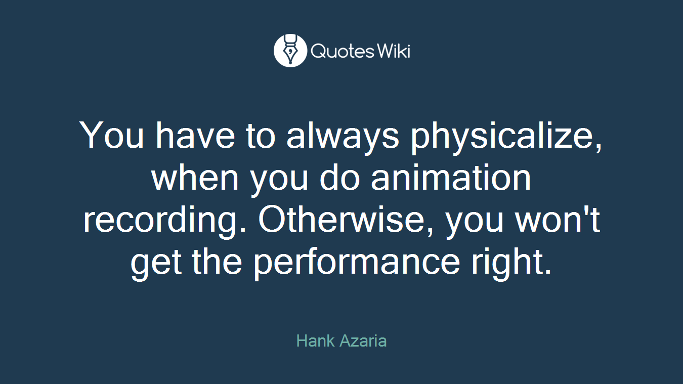 You have to always physicalize, when you do animation recording. Otherwise, you won't get the performance right.
