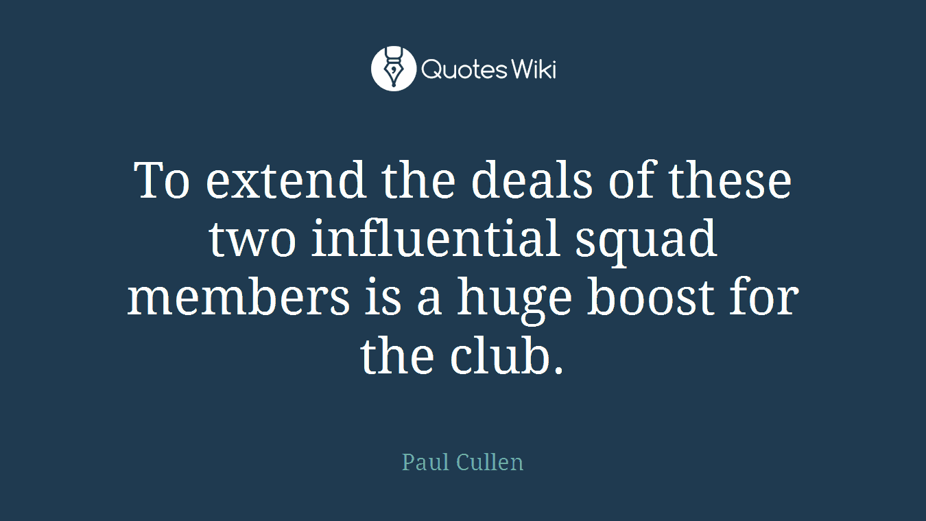 To extend the deals of these two influential squad members is a huge boost for the club.