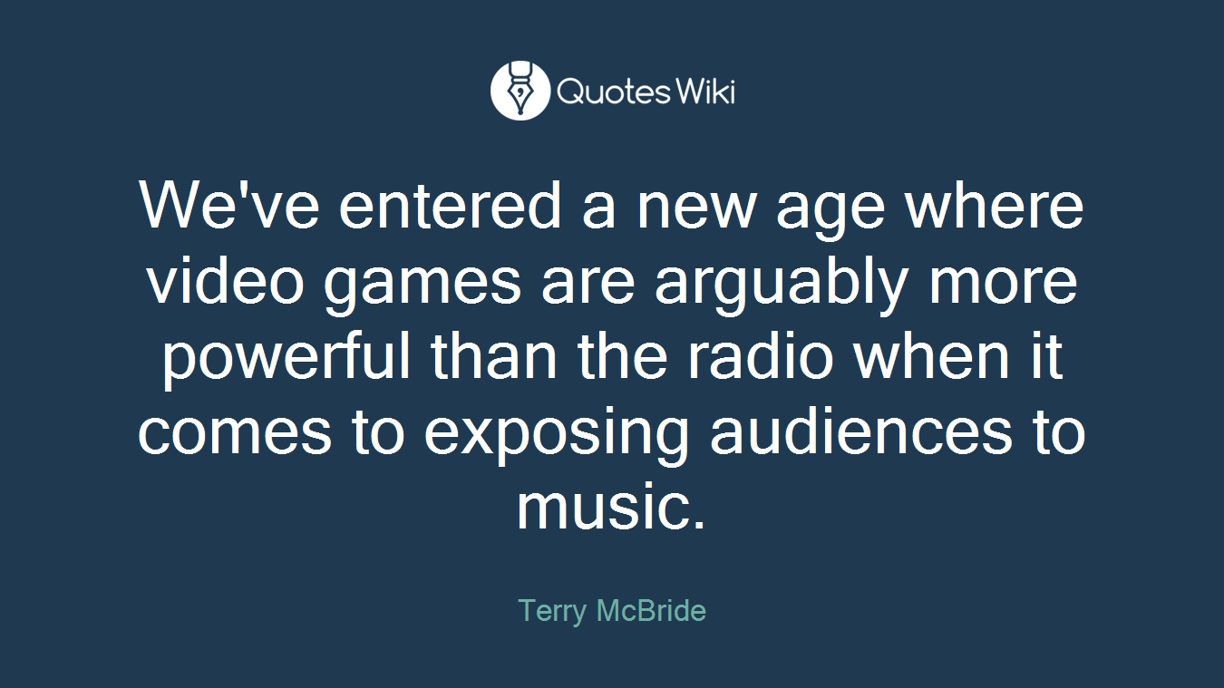 We've entered a new age where video games are arguably more powerful than the radio when it comes to exposing audiences to music.